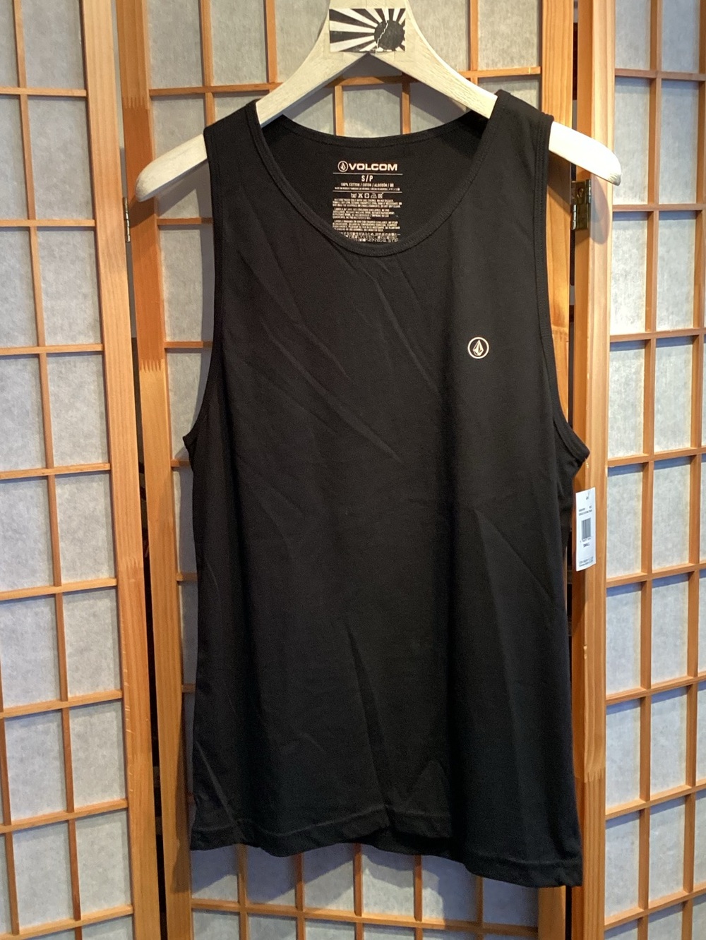 Volcom Circle Stone Tank Black A4501900 Men's Size Small